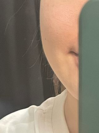 약손명가코스메틱 에오스보떼 아쿠아 모이스처라이징 워터 크림 — 4점을 준 리뷰어가 2022년 1월 올린 사용 사진