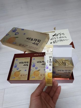 서울약사신협_배도라지스틱_10g x 60포 — 4점을 준 리뷰어가 2021년 5월 올린 사용 사진