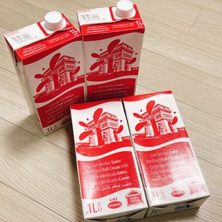 락티노브 프랑스에서 온 프리미엄 우유 래드바쉬 멸균우유 1L x 4개 — 4.5점을 준 리뷰어가 2021년 11월 올린 사용 사진