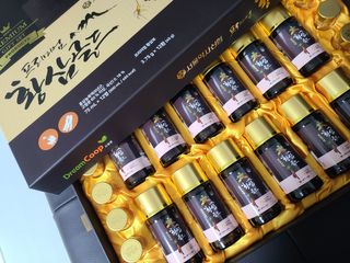 서울약사신협_프리미엄황삼골드_3.75g x 12환+75mgx12병 — 5점을 준 리뷰어가 2021년 1월 올린 사용 사진