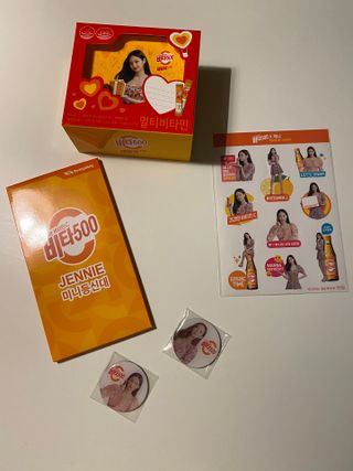 광동생활건강 [제니에디션] 비타500데일리스틱 gift set 60포+제니굿즈 3종+쇼핑백 — 5점을 준 리뷰어가 2021년 11월 올린 사용 사진