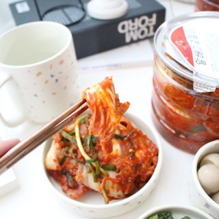 셰프애찬 알배기 겉절이 김치 1kg — 5점을 준 리뷰어가 2022년 9월 올린 사용 사진