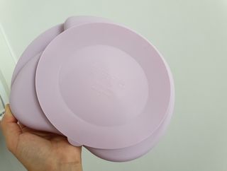 유비맘 캐릭터 실리콘 흡착 식판_색상 랜덤발송 — 5점을 준 리뷰어가 2020년 12월 올린 사용 사진