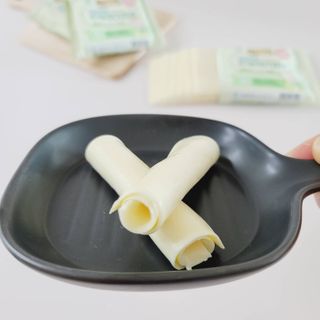 남양유업 드빈치 유기농 아기치즈 1단계 — 5점을 준 리뷰어가 2021년 1월 올린 사용 사진