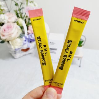 힐리셔스 퓨어바이탈 석류맛 — 5점을 준 리뷰어가 2021년 2월 올린 사용 사진