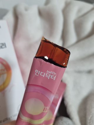 [인디닥터] 면역 생생 핑크 이뮨 젤리 — 5점을 준 리뷰어가 2022년 5월 올린 사용 사진