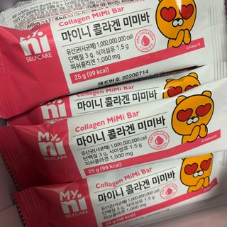 일동제약 마이니 마이니 늘씬날씬 콜라겐 세트 — 5점을 준 리뷰어가 2021년 2월 올린 사용 사진