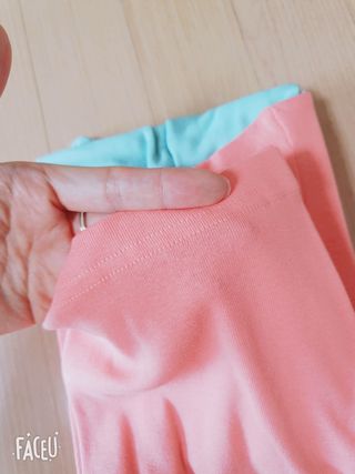 유비맘 캔디팡팡 내의/내복 상하 세트 — 5점을 준 리뷰어가 2021년 3월 올린 사용 사진
