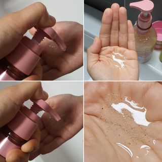 벨먼 내추럴스파 수분광채 스크럽 바디워시 600ml 5종 — 4.5점을 준 리뷰어가 2022년 5월 올린 사용 사진