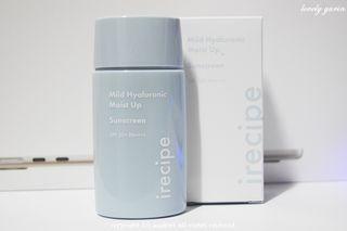 아이레시피 마일드 히알루로닉 모이스트 업 선스크린 SPF50+ PA++++ — 4점을 준 리뷰어가 2023년 6월 올린 사용 사진