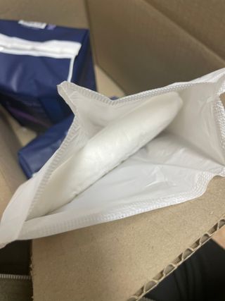 N[템포 ] 패드 내추럴 순면 입는 오버나이트 5P * 2개 — 4.5점을 준 리뷰어가 2024년 4월 올린 사용 사진