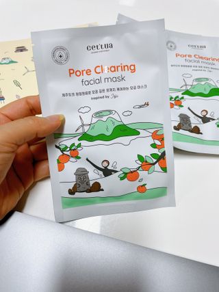 세뚜아(Cettua) 나우[세뚜아] 포레스트 수딩 마스크 Cettual Forest  Soothing Mask 4매 — 4.5점을 준 리뷰어가 2024년 1월 올린 사용 사진