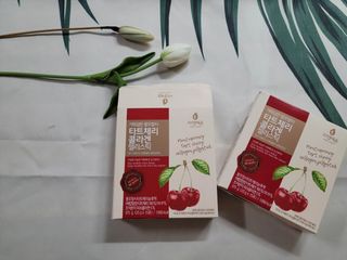 자연에온 가득담은 몽모랑시 타트체리 콜라겐 젤리스틱 — 5점을 준 리뷰어가 2021년 1월 올린 사용 사진