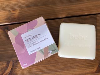 제주인디 제주 푸른바 폴리인디고 베이비 샴푸&워시 — 5점을 준 리뷰어가 2021년 12월 올린 사용 사진