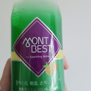 몽베스트 Montbest with Sparkling water Lemon OR Lime 20병(랜덤) — 3점을 준 리뷰어가 2021년 10월 올린 사용 사진