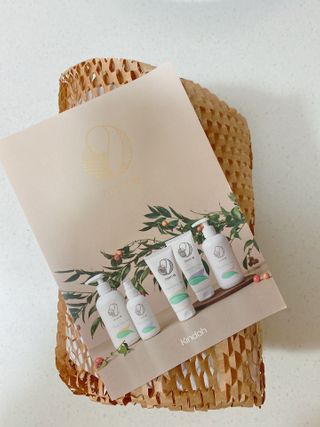 mom e 맘이 내추럴 베이비 케어 크림+바디오일 — 5점을 준 리뷰어가 2021년 1월 올린 사용 사진