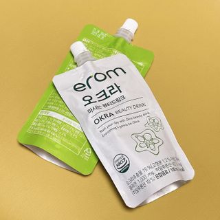 [이롬] 오크라 마시는 뷰티드링크 100mL x 20입 — 5점을 준 리뷰어가 2022년 7월 올린 사용 사진