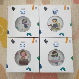 [블루 본 아이노우] 유아용 컬러마스크 40 PCS SET 2중 택 1 — 4점을 준 리뷰어가 2021년 5월 올린 사용 사진