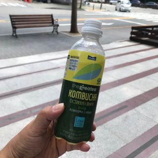 더그레잇티 콤부차 [매일유업] 더그레잇티 44kcal 콤부차 300ml *12개입 (오리지널 6개+베리리치 6개) — 5점을 준 리뷰어가 2023년 8월 올린 사용 사진