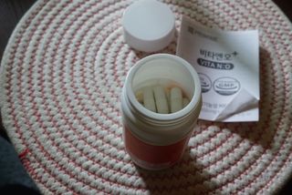 프리마인 성큼다가온 봄, 이너뷰티를 챙겨야 피부도 화사하게, 컨디션도 활기차게. 흡수율을 높인 고효율 비타민. — 5점을 준 리뷰어가 2022년 3월 올린 사용 사진