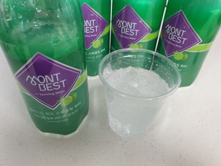 몽베스트 Montbest with Sparkling water Lime20병 — 5점을 준 리뷰어가 2021년 10월 올린 사용 사진