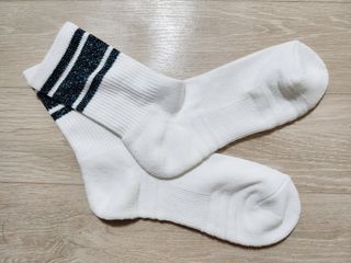 [사이즈가 있는 양말 필로이] 여자 골프 스포츠 중목 양말 2족 세트【 S, M, L 】3가지 사이즈 — 5점을 준 리뷰어가 2022년 9월 올린 사용 사진