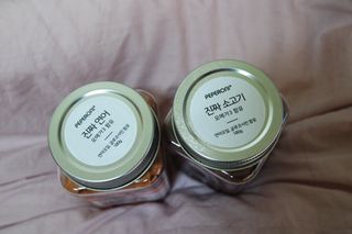 페페로니 진짜 오메가3 연어+소고기 180g+180g — 5점을 준 리뷰어가 2021년 7월 올린 사용 사진