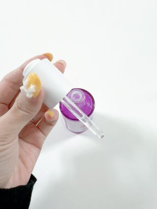 바노바기 코스메틱 바노바기 밀크 씨슬 리페어 세럼 30ml & 크림 50ml — 5점을 준 리뷰어가 2024년 4월 올린 사용 사진