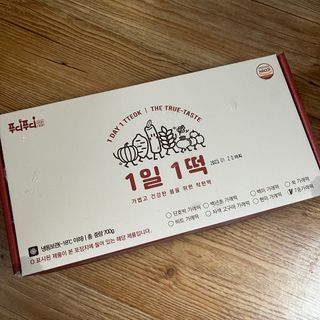 푸디푸디 1일1떡  가래떡 낱개포장 아침식사 식사대용 7종 세트 혼합 (14개입) — 5점을 준 리뷰어가 2022년 6월 올린 사용 사진