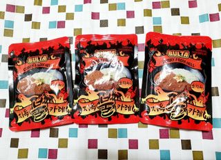 불타 지옥불카레 불지옥맛 180g x 3봉 — 5점을 준 리뷰어가 2021년 6월 올린 사용 사진