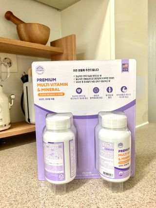서울약사신협 네이처픽_멀티비타민&미네랄_1,000mg x 120캡슐 — 5점을 준 리뷰어가 2021년 9월 올린 사용 사진