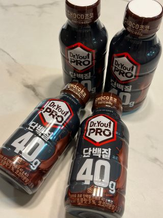 닥터유 프로 단백질 드링크 40g 초코 닥터유 프로 단백질드링크 40g 초코 — 5점을 준 리뷰어가 2024년 8월 올린 사용 사진