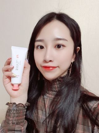 클림 9월 28일, 출시 손 세정의 번거로움을 없앤 핸드크림 — 5점을 준 리뷰어가 2021년 3월 올린 사용 사진