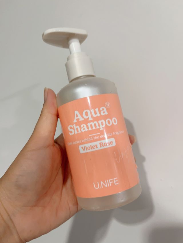 유니프 헤어 아쿠아 샴푸 리뷰 사진