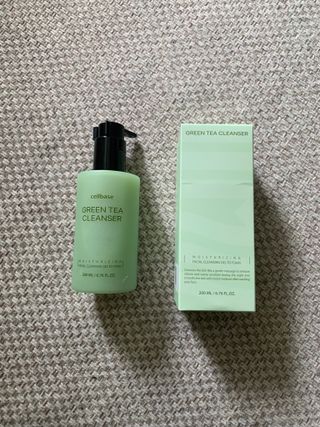 프리마인 메이크업과 들뜨는 각질까지 한방에 깐달걀로! 순하기까지한 셀베이스 그린티클렌저(200ml) — 5점을 준 리뷰어가 2023년 4월 올린 사용 사진
