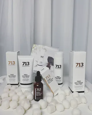 [세븐원쓰리 713]오아시스 세트 몽글토너, 소나무보습크림, 피누스비타민C 세럼 — 5점을 준 리뷰어가 2021년 10월 올린 사용 사진