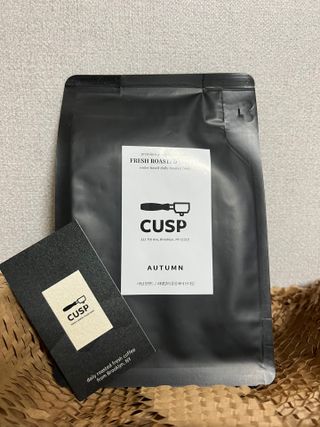 커스프 블렌드 당일 로스팅 커피원두 홀빈 드립커피 분쇄 200g — 5점을 준 리뷰어가 2022년 8월 올린 사용 사진