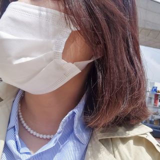 케이퓨리 KF80 덴탈 귀편한 숨쉬기편한 마스크 50매 — 4점을 준 리뷰어가 2023년 4월 올린 사용 사진