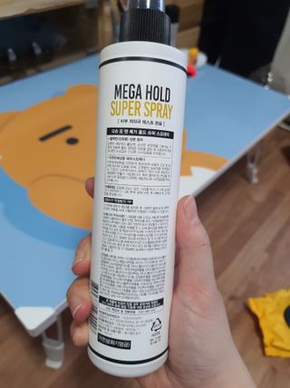 다슈코리아 다슈 포 맨 프리미엄 메가 홀드 슈퍼 스프레이 250ml — 5점을 준 리뷰어가 2021년 6월 올린 사용 사진