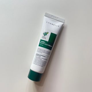 랑벨 랑바이오 블랙 시카 크림 50ml(블랙비 프로폴리스, 시카 4종, 판테놀 10 함유) — 5점을 준 리뷰어가 2022년 5월 올린 사용 사진