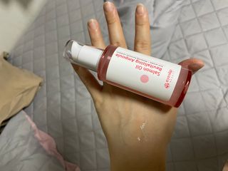 아이앤립 / EYENLIP 아이앤립 연어오일 리바이탈라이징 토너+앰플+크림 3종 세트 — 4점을 준 리뷰어가 2021년 5월 올린 사용 사진