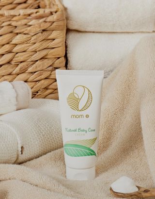 mom e 맘이 내추럴 베이비 케어 크림+바디오일 — 5점을 준 리뷰어가 2021년 1월 올린 사용 사진