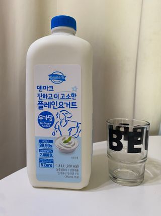 프리_[덴마크] 진하고 더 고소한 플레인 요거트 1.8L — 5점을 준 리뷰어가 2025년 5월 올린 사용 사진
