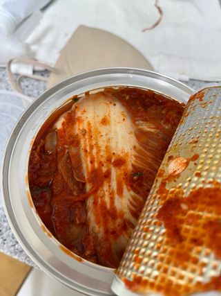 셰프애찬 알배기 겉절이 김치 1kg — 5점을 준 리뷰어가 2022년 11월 올린 사용 사진