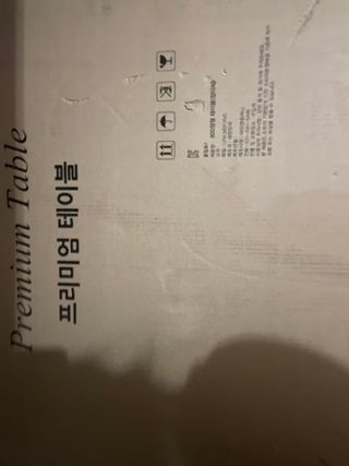상상e상 아델라 LPM 원형 접이식테이블 — 5점을 준 리뷰어가 2021년 12월 올린 사용 사진