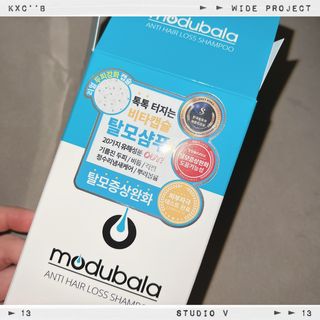 모두발라 마이크로 비타캡슐 탈모샴푸 — 5점을 준 리뷰어가 2022년 1월 올린 사용 사진