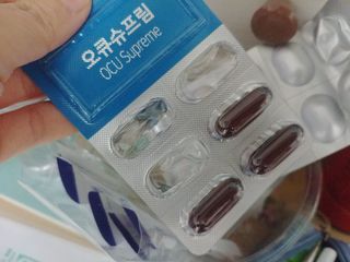 뉴트리션팩토리 비타프렙 오큐슈프림 루테인 오메가3 1050mg — 5점을 준 리뷰어가 2021년 10월 올린 사용 사진
