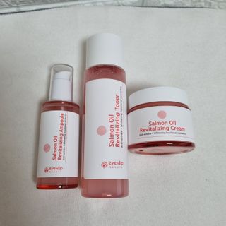 아이앤립 / EYENLIP 아이앤립 연어오일 리바이탈라이징 토너+앰플+크림 3종 세트 — 5점을 준 리뷰어가 2021년 5월 올린 사용 사진
