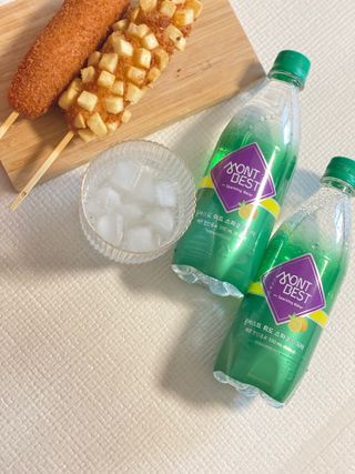 몽베스트 Montbest with Sparkling water Lemon OR Lime 20병(랜덤) — 3.5점을 준 리뷰어가 2022년 6월 올린 사용 사진