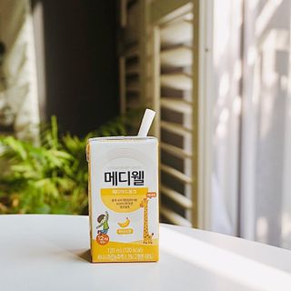 메디웰 페디아드링크 미니 바나나맛 — 5점을 준 리뷰어가 2022년 5월 올린 사용 사진